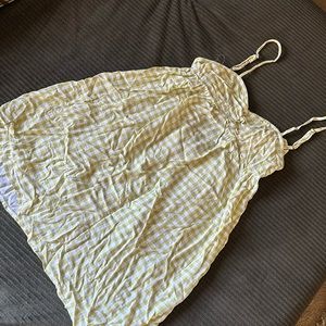 NWT Checkered mini dress- SO